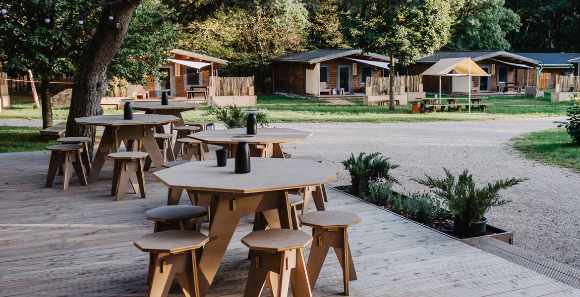 Terrasse im destinature Dorf Südeifel