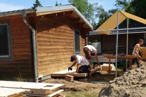 Bauarbeiten destinature Dorf Südeifel