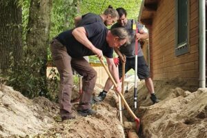 Grabearbeiten destinature Dorf Südeifel