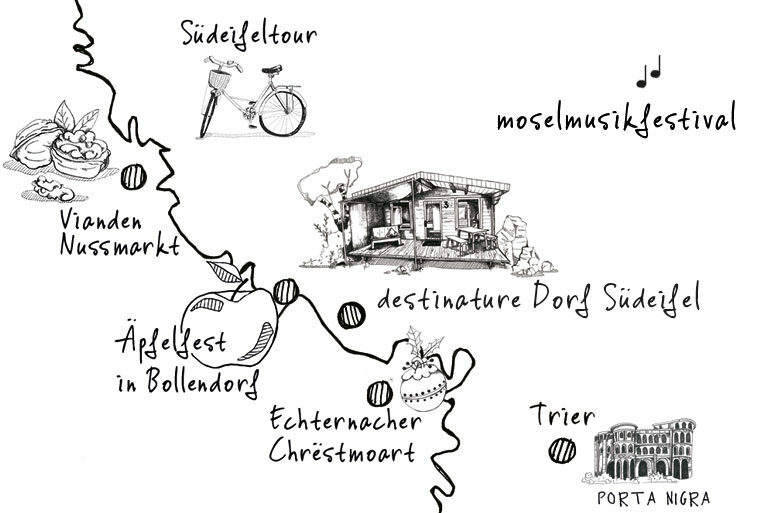 Events destinature Dorf Südeifel