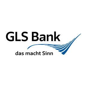 Dieses Bild zeigt das Logo von der GLS Bank, das macht Sinn.