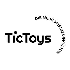 Dieses Bild zeigt das Logo von TicToys, die neue Spielzeugkultur.